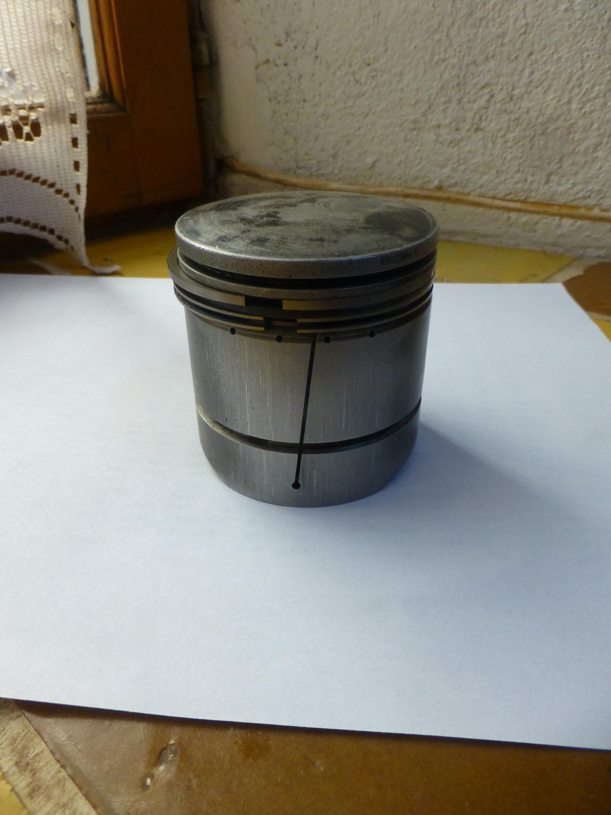 Et voila le piston